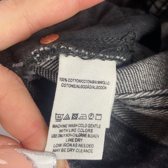 WE The Free Black Distressed Relaxed & Destroyed Skirt by Free People - Picture 11 of 12